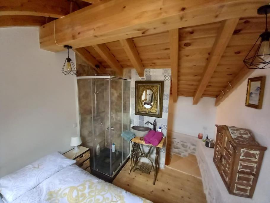Casita Con Encanto Tranquilidad Villavieja Del Lozoya Wi-Fi En Sierra De Madrid Y A 50 Minutos De Capital Exteriör bild
