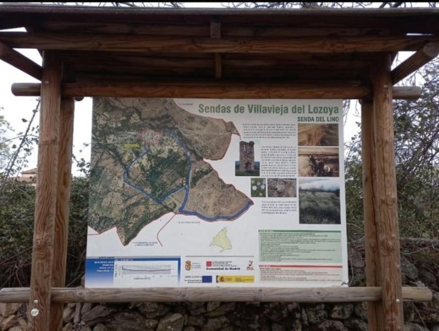 Casita Con Encanto Tranquilidad Villavieja Del Lozoya Wi-Fi En Sierra De Madrid Y A 50 Minutos De Capital Exteriör bild